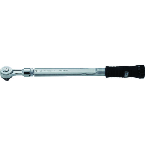 トップ工業　ＴＯＰ　ラチェット形グリップ付トルクレンチ　調整範囲２０〜１００Ｎ・ｍ　【品番：RH-100NTG】