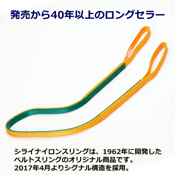 ★東レインターナショナル　ナイロンスリング N3N エンドレス形 6.3ton 幅100mm 長さ3.5m　【品番：N3N 100×3.5】_3