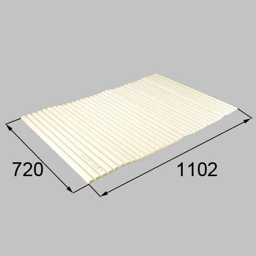 LIXIL（トステム）　浴槽巻きフタ　ホワイト　【品番：RAAZ621】