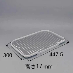 LIXIL（トステム）　水切りプレート ステンレス製（カウンター奥行き65cm用）　ステンレス素地　【品番：KKHZZ004】の通販は 10,296円