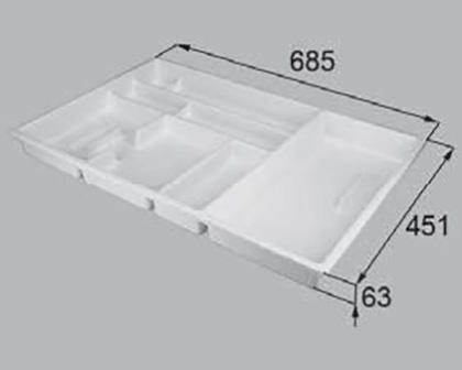 LIXIL（トステム）　W75グラスレール引出しトレー　【品番：KKZZZZ147P】の通販は 6,080円