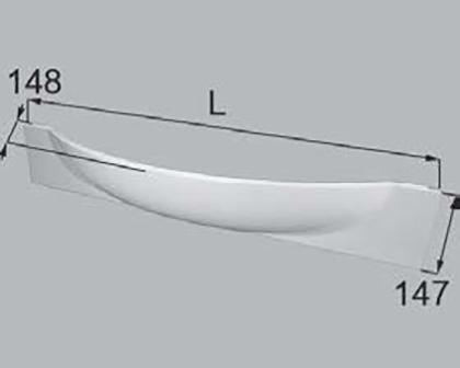 LIXIL（トステム）　エプロンシステムLS ホワイト　【品番：QRB119C1000】