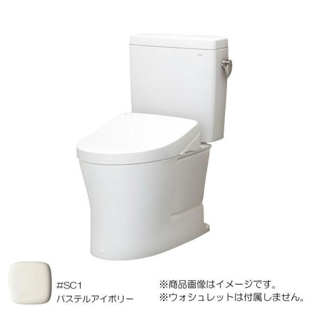TOTO　ピュアレストQR（組み合わせ便器）　床置壁排水大便器＋密結タンク（手洗無）　パステルアイボリー　【品番：CS232BP#SC1+SH232BA#SC1】 44,065円