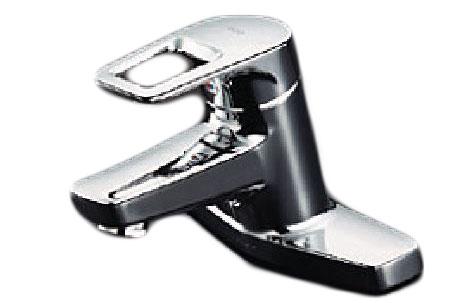 TOTO　TLHG30AER 台付シングル混合水栓（エコシングル、ポップアップ）〇 TLHG30DQES 台付シングル混合水栓 吐水口回転タイプTOTO TOTO