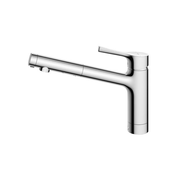 キッチン用水栓金具 新品 TOTO 台付シングル混合水栓 (エコシングル