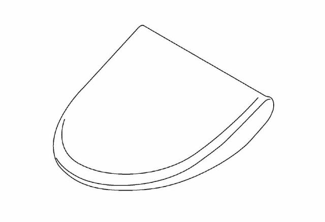 TOTO　便ふた組品　ホワイト 　【品番：TCM818-9RR#NW1】