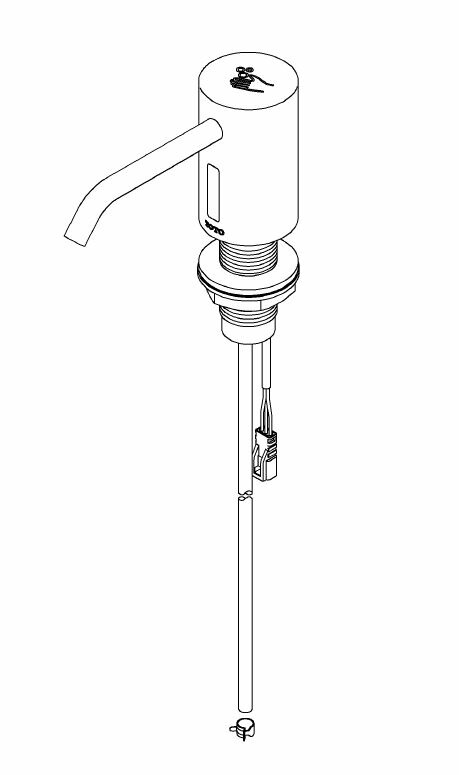 TOTO 自動水石けん供給栓ディスペンサー（TES131型、液状用） 【品番