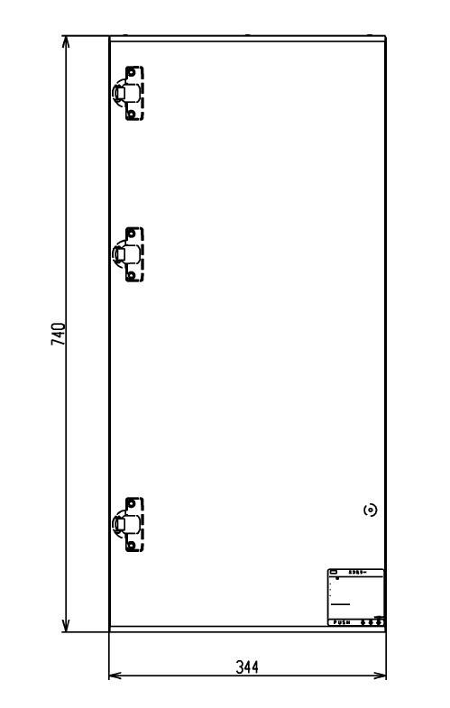 TOTO 右扉一式 TOTO 右扉一式（ミドル用） TOTO 右扉一式（ミドル用）