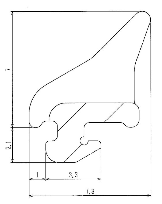 TOTO　下部目地材L757 ブラック　【品番：AFKH00949YK】