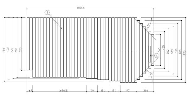 TOTO　シヤツタ−式風呂蓋1650L　【品番：AFEKK81062WL4】
