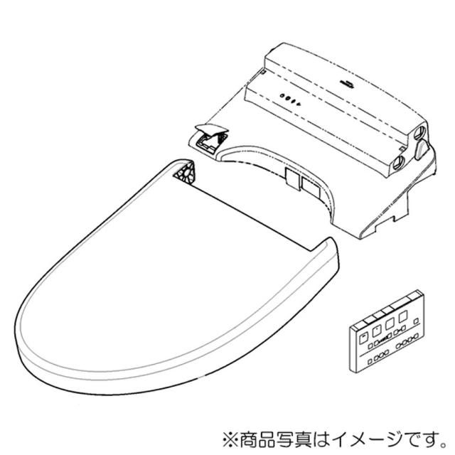 TOTO　25ウォシュレットSS2A　パステルアイボリー　【品番：TCF6544A #SC1】