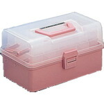 トラスコ中山(TRUSCO) ホームケース 321×195×165 ピンク 【品番:HP-320(P)】 工具箱・ツールボックス・工具セット
