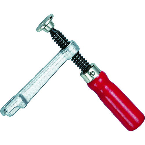 トラスコ中山（TRUSCO）　エホマクランプ 木ハンドル スペア レール幅27.0mm用 ふところ140mm　【品番：2712ASW】