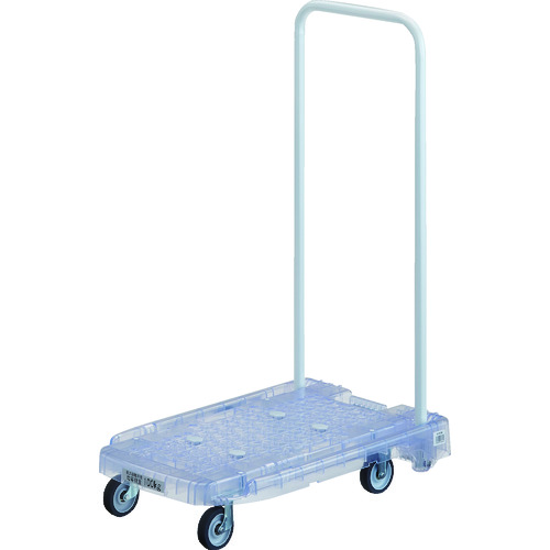 トラスコ中山（TRUSCO）　樹脂台車 アクロキャリー PC製 省音車輪 600×390 透明　【品番：AC-1PC-TM】 5,983円