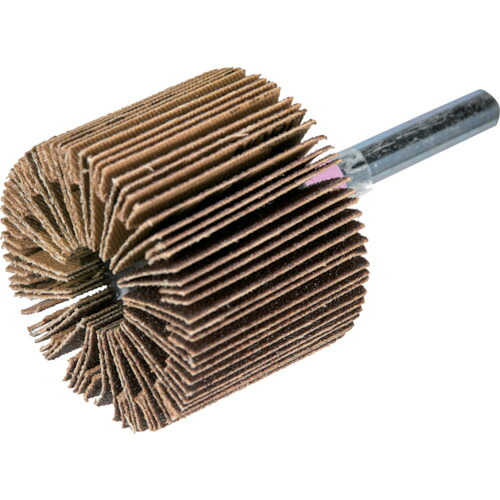 トラスコ中山（TRUSCO）　ベベルフラップホイール 外径40×厚30×軸6 5個入 150#　【品番：CP43 150】