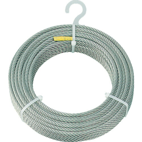 トラスコ中山（TRUSCO）　ステンレスワイヤロープ Φ5.0mm×200m　【品番：CWS-5S200】