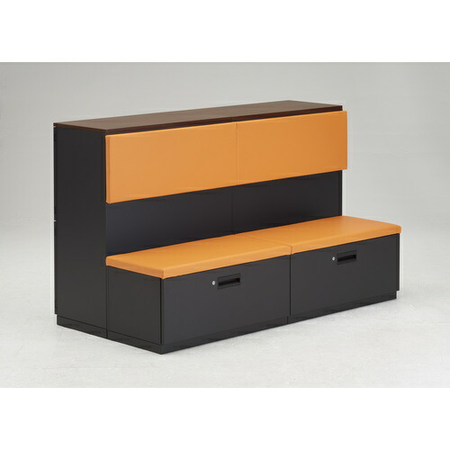 トラスコ中山（TRUSCO）　TRUSCO　壁面書庫“Ｃａｌｍａｔｉｏ”　専用クッション背板　オレンジ　【品番：TCL-O-CS-OR】_1