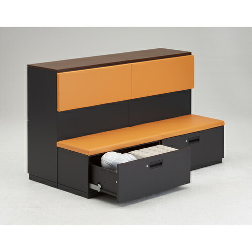 トラスコ中山（TRUSCO）　TRUSCO　壁面書庫“Ｃａｌｍａｔｉｏ”　専用クッション背板　オレンジ　【品番：TCL-O-CS-OR】_2