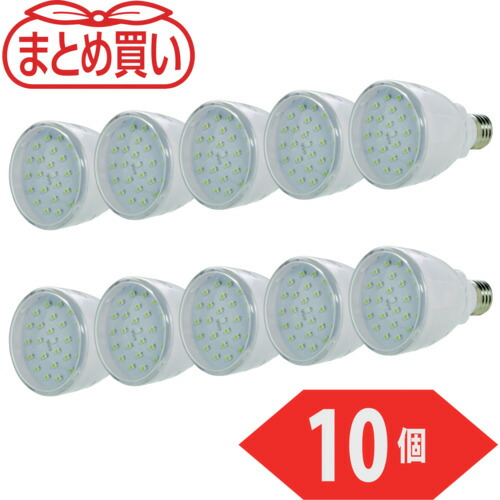 トラスコ中山（TRUSCO）　TRUSCO　まとめ買い　充電式スマートＬＥＤ電球　１０個　【品番：TDRS-26H-10P】