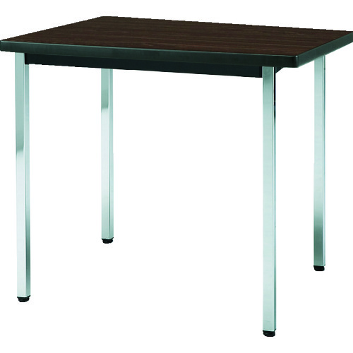 トラスコ中山（TRUSCO）　TRUSCO　会議用テーブル　９００Ｘ９００ＸＨ７００　角脚　下棚無し　ローズ　【品番：TDS0990-RO】