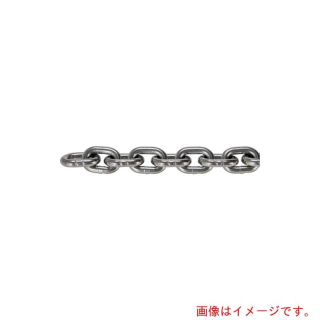 トラスコ中山（TRUSCO）　TRUSCO　ＪＩＳ　Ｆ２１０６第一種規格相当　ショートリンクチェーン　スチール　磨き　線径６ｍｍ×長さ１２．１Ｍ〜１３．０Ｍ　【品番：TIC-6-SH-M-13C】