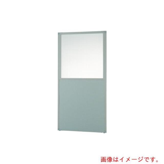 トラスコ中山（TRUSCO）　TRUSCO　ローパーティション　上部半透明　Ｗ１２００ＸＨ１７６５　グレー　【品番：TLP-1812U-GY】