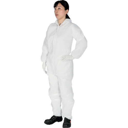 トラスコ中山（TRUSCO）　TRUSCO　まとめ買い　不織布使い捨て保護服（１層・目付６０ｇタイプ）　ＸＬサイズ　５０着入　【品番：TSB-60XLA-50P】_1