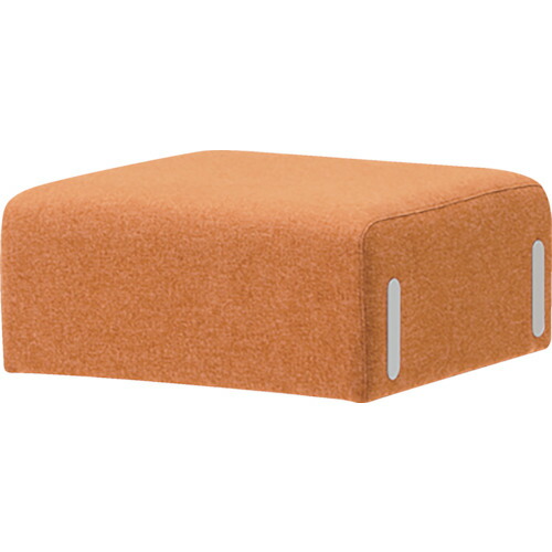 トラスコ中山（TRUSCO）　TRUSCO　カスタマイズスツール用座面　６０６×６０６×２７０　オレンジ　【品番：TSBD639-OR】