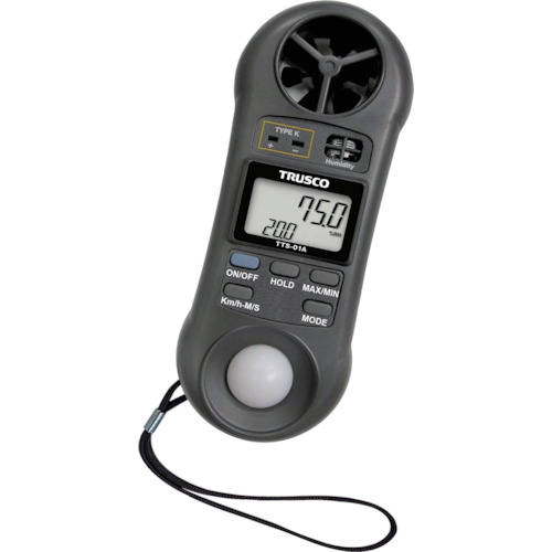 トラスコ中山（TRUSCO）　TRUSCO　多機能環境測定器　【品番：TTS-01A】