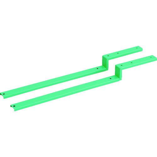 トラスコ中山（TRUSCO）　ツールワゴン イーグル バーディワゴン 天板仕様用 取付金具 ヤンググリーン　【品番：EGW-TNPKN-YG】