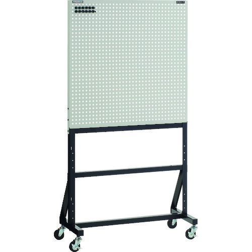 トラスコ中山（TRUSCO）　TRUSCO　ライトパンチングパネル　パネリーナ　Ｗ９００×４０５×１７０５　キャスター付　【品番：TUR-7C】