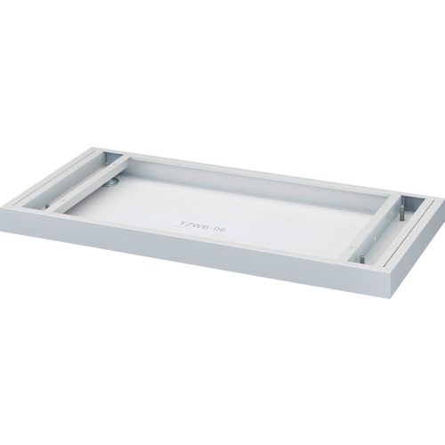 トラスコ中山（TRUSCO）　TRUSCO　ＴＺ型防錆強化保管庫用ベース　Ｗ９００ＸＤ４３０ＸＨ６０　アジャスター付　ホワイト色　【品番：TZWB-06】