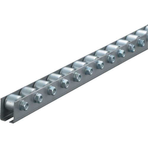 トラスコ中山（TRUSCO）　TRUSCO　ホイールコンベヤ　プレス製Φ２０Ｘ１５　Ｐ３０ＸＬ１０００　【品番：V2015P-30-1000】