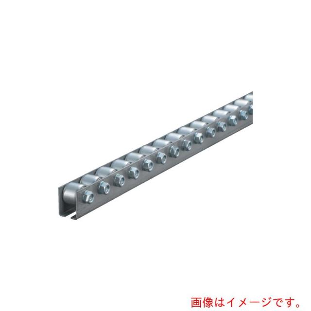 トラスコ中山（TRUSCO）　TRUSCO　ホイールコンベヤ　プレス製Φ２０Ｘ１５　Ｐ３０ＸＬ２０００　【品番：V2015P-30-2000】