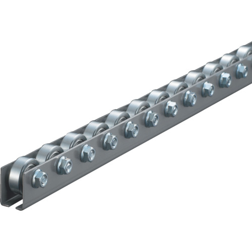トラスコ中山（TRUSCO）　TRUSCO　ホイールコンベヤ　削出しΦ２５．４Ｘ９　Ｐ３０ＸＬ１０００　【品番：V2509S-30-1000】