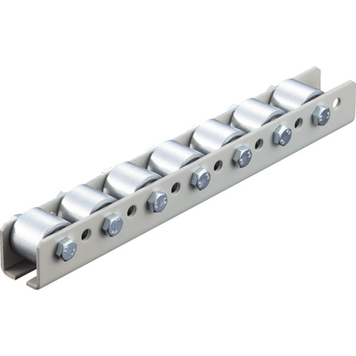 トラスコ中山（TRUSCO）　TRUSCO　ホイールコンベヤ　削出しΦ３２Ｘ２５　Ｐ４０ＸＬ１０００　【品番：V-3225S-40-1000】