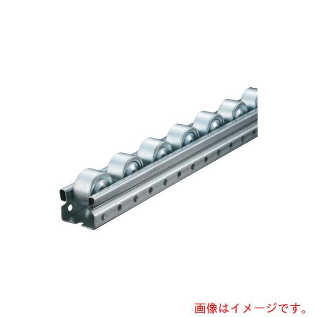 トラスコ中山（TRUSCO）　TRUSCO　流動棚用ホイールコンベヤ　鉄製Φ３６　Ｐ４０ＸＬ２０００　【品番：V-3620US-40-2000】