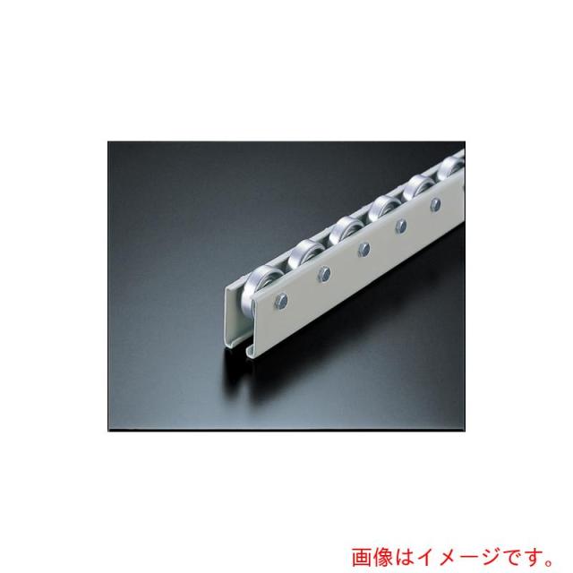 トラスコ中山（TRUSCO）　TRUSCO　ホイールコンベヤ　アルミ製Φ３８Ｘ１２　Ｐ１００ＸＬ３０００　【品番：V-38AL-100-3000】
