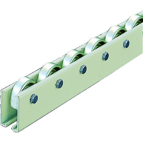 トラスコ中山（TRUSCO）　TRUSCO　ホイールコンベヤ　プレス製Φ３８Ｘ１２　Ｐ５０ＸＬ１８００　【品番：V-38S-50-1800】