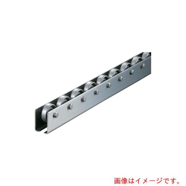 トラスコ中山（TRUSCO）　TRUSCO　ホイールコンベヤ　ＳＵＳ製Φ３８Ｘ１２　Ｐ５０ＸＬ２０００　【品番：V-38SUS-50-2000】