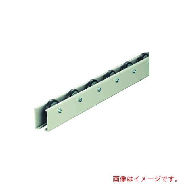 トラスコ中山（TRUSCO）　TRUSCO　ホイールコンベヤ　ゴムライニングΦ４０Ｘ９　Ｐ５０Ｘ３０００　【品番：V-40G-50-3000】