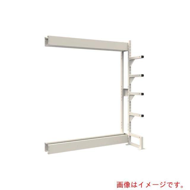 トラスコ中山（TRUSCO）　TRUSCO　ボルトレス長尺保管棚Ｍ１．５　単式連結１２００Ｘ３００ＸＨ１８００　５段　【品番：VRM1.56435B】
