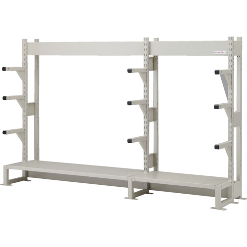 トラスコ中山（TRUSCO）　TRUSCO　ボルトレス長尺保管棚Ｍ３用棚板セットＷ１８００ＸＤ４５０用　【品番：VRM3-T66】
