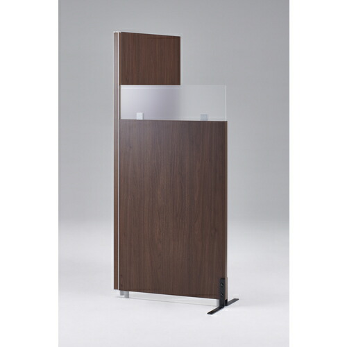 トラスコ中山（TRUSCO）　TRUSCO　ローパーティション　Ｗ１２００ＸＨ１１００　ライトウォルナット　【品番：WLP-1112-BR】_1