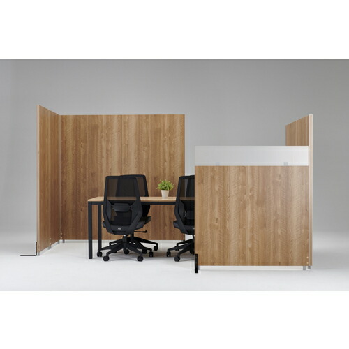 トラスコ中山（TRUSCO）　TRUSCO　ローパーティション　Ｗ１２００ＸＨ１１００　ナチュラルウッド　【品番：WLP-1112-NW】_1