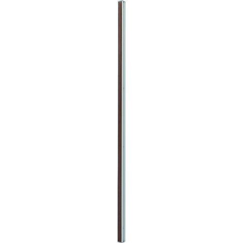 トラスコ中山（TRUSCO）　TRUSCO　ＷＬＰ用アルミ支柱　１５９５ｍｍ　ライトウォルナット　【品番：WPA-1595-BR】
