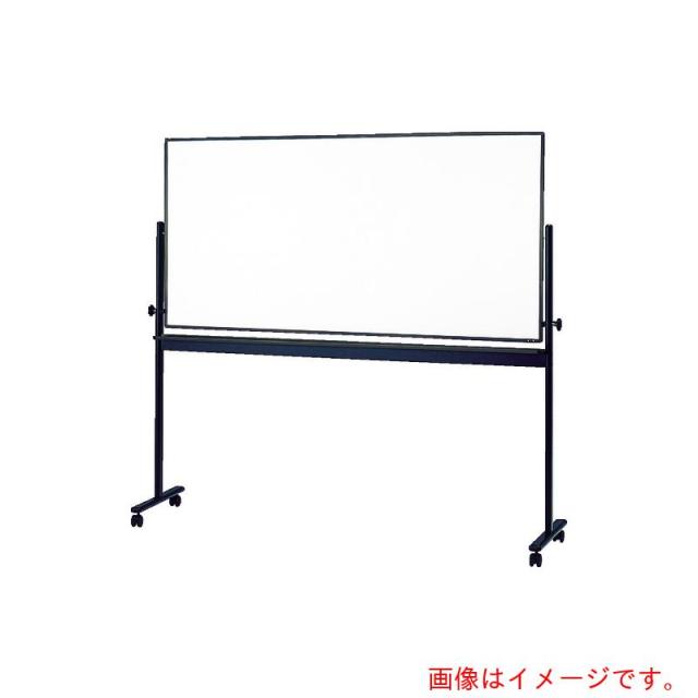 トラスコ中山（TRUSCO）　TRUSCO　回転ボード　両面仕様　白Ｘ白暗線　９００Ｘ１２００　ブロンズ枠　【品番：WRG-314SA-BL】