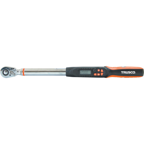 トラスコ中山（TRUSCO）　ラチェットデジタルトルクレンチ　差込角１２．７ｍｍ　４０〜２００Ｎｍ　【品番：DTRS4-200C】