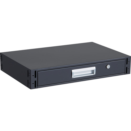 トラスコ中山（TRUSCO）　ツールワゴン　イーグル　バーディワゴン用引出１段　６００Ｘ４００　ブラック　【品番：EGW-64V-BK】