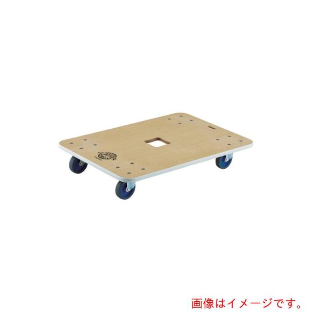 トラスコ中山（TRUSCO）　木製平台車　ジュピター　９００Ｘ６００　φ１００　３００ｋｇ　【品番：JUP-900-300】